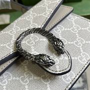 Gucci Dionysus Mini Top Handle Bag Beige Size 18 x 12 x 6 cm - 3