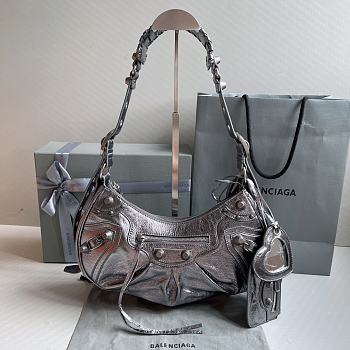 Balenciaga Le Cagole Leather Shoulder Bag Size 33 x 16 x 8 cm
