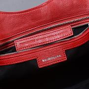 Balenciaga Neo Cagole New Motorcycle Bag Red Size 38 x 17 x 24 cm - 4