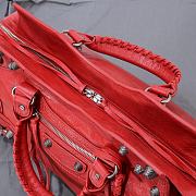 Balenciaga Neo Cagole New Motorcycle Bag Red Size 38 x 17 x 24 cm - 2