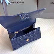 Balenciaga Hourglass Blue Diamond Size 23 x 10 x 24 cm - 6