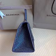 Balenciaga Hourglass Blue Diamond Size 23 x 10 x 24 cm - 5
