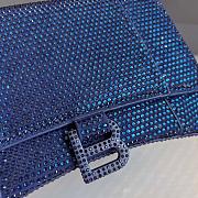 Balenciaga Hourglass Blue Diamond Size 23 x 10 x 24 cm - 2