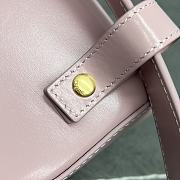 Celine Belt Bag Triomphe Belt In Shiny Calfskin Pink Size 11 x 8 x 4 cm - 5