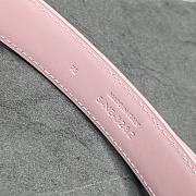 Celine Belt Bag Triomphe Belt In Shiny Calfskin Pink Size 11 x 8 x 4 cm - 3