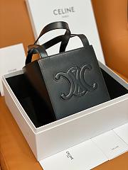 Celine Cube Bag Black Size 15 x 15 x 15 cm - 5