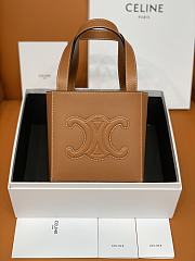 Celine Cube Bag Brown Size 15 x 15 x 15 cm - 1