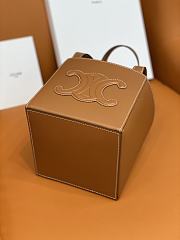 Celine Cube Bag Brown Size 15 x 15 x 15 cm - 3