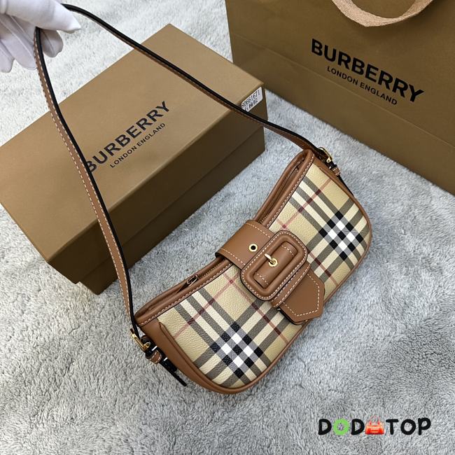 Burberry Beige & Brown Sling Bag Size 26 x 6 x 12 cm - 1