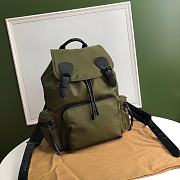 Burberry Rucksack Military Backpack Green Size 28 x 15 x 42 cm - 6