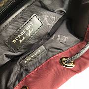 Burberry Rucksack Military Backpack Red Size 28 x 15 x 42 cm - 3