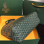 Goyard Saint Louis Green Tote Bag Size 34 x 14 x 26 cm - 2