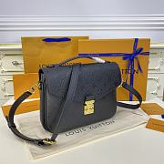 Louis Vuitton LV Pochette Metis Black Size 25 x 19 x 7 cm - 2