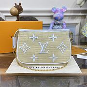 Louis Vuitton Mini Pochette Accessoires M82472 White Size 15.5 x 10.5 x 4 cm - 4