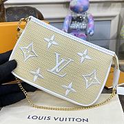 Louis Vuitton Mini Pochette Accessoires M82472 White Size 15.5 x 10.5 x 4 cm - 2