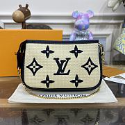 Louis Vuitton Mini Pochette Accessoires M82472 Black Size 15.5 x 10.5 x 4 cm - 1