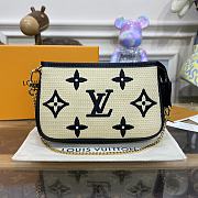 Louis Vuitton Mini Pochette Accessoires M82472 Black Size 15.5 x 10.5 x 4 cm - 5