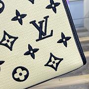 Louis Vuitton M82521 Black White Chain Bag Clutch Size 25 x 20 x 5.5 cm - 5