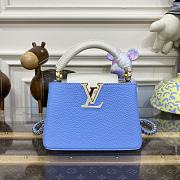 Louis Vuitton Capucines Mini M21689 Blue Size 21 x 14 x 8 cm - 1