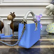 Louis Vuitton Capucines Mini M21689 Blue Size 21 x 14 x 8 cm - 6