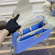 Louis Vuitton Capucines MM M21689 Blue Size 31.5 x 20 x 11 cm - 3