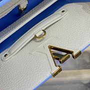 Louis Vuitton Capucines MM M21689 Blue Size 31.5 x 20 x 11 cm - 2