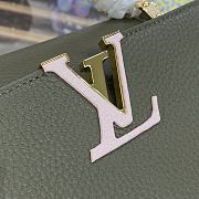 Louis Vuitton Capucines M59653 Green Size 27 x 18 x 9 cm - 5