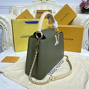 Louis Vuitton Capucines MM M59516 Green Size 31.5 x 20 x 11 cm - 5