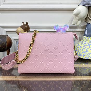 Louis Vuitton Monogram M59276  Coussin PM Handbag Pink Size 26x 20 x 12 cm