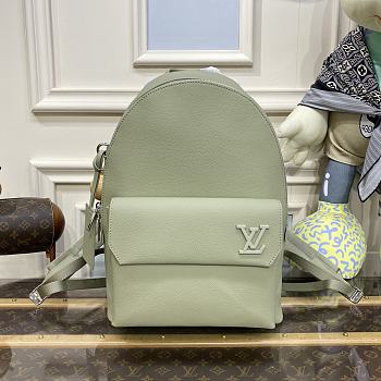 Louis Vuitton Aerogram Backpack Light Green Size 43 x 30 x 14 cm