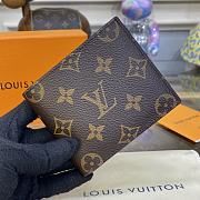 Louis Vuitton M62288 Marco Wallet Brown Size 11 x 9 x 2 cm - 5