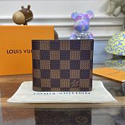 Louis Vuitton M62288 Marco Damier Graphite Wallet Brown Size 11 x 9 x 2 cm - 5