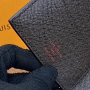 Louis Vuitton M62288 Marco Damier Graphite Wallet Brown Size 11 x 9 x 2 cm - 4