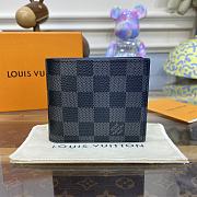 Louis Vuitton M62288 Marco Damier Graphite Wallet Size 11 x 9 x 2 cm - 6