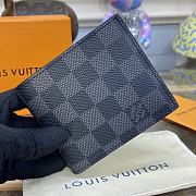Louis Vuitton M62288 Marco Damier Graphite Wallet Size 11 x 9 x 2 cm - 2