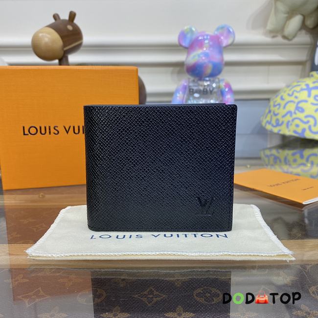 Louis Vuitton M62288 Black Wallet Size 11 x 9 x 2 cm - 1