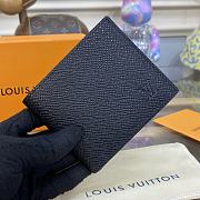 Louis Vuitton M62288 Black Wallet Size 11 x 9 x 2 cm - 4
