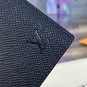 Louis Vuitton M62288 Black Wallet Size 11 x 9 x 2 cm - 2