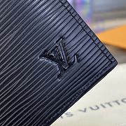 Louis Vuitton M62288 Black Wallet 01 Size 11 x 9 x 2 cm - 3