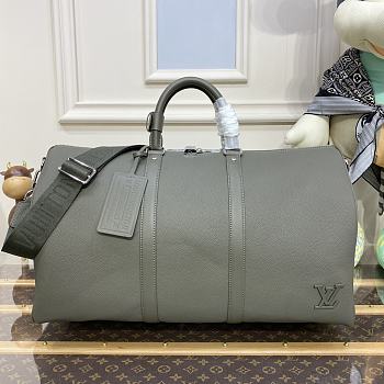 Louis Vuitton Keepall Bandoulière 50 Travel Bag M21536 Green Size 50 x 29 x 23 cm