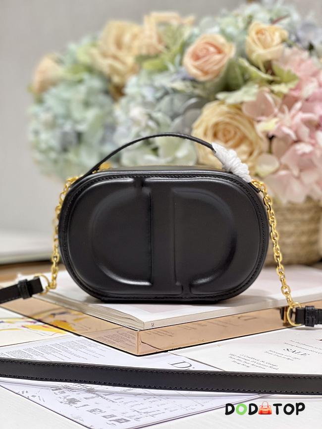 Dior CD Signature Oval Camera Bag Black Size 18 x 6 x 11 cm - 1