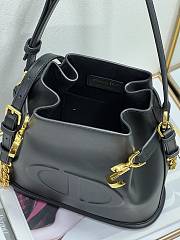 Dior Medium C'est Dior Bucket Bag Black Size 24 cm - 5