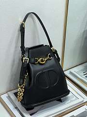 Dior Medium C'est Dior Bucket Bag Black Size 24 cm - 4