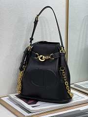 Dior Medium C'est Dior Bucket Bag Black Size 24 cm - 3