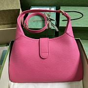 Gucci Aphrodite Medium Shoulder Bag Rose Pink Size 39 x 38 x 2 cm - 3