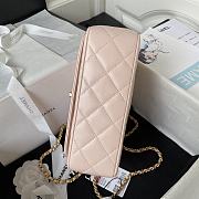 Chanel Handle Bag Pink AS4233 Size 21 x 22 x 6.5 cm - 6