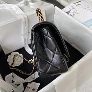 Chanel Handle Bag Black AS4233 Size 21 x 22 x 6.5 cm - 6