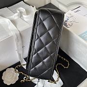 Chanel Handle Bag Black AS4233 Size 21 x 22 x 6.5 cm - 5