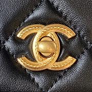 Chanel Handle Bag Black AS4233 Size 21 x 22 x 6.5 cm - 2