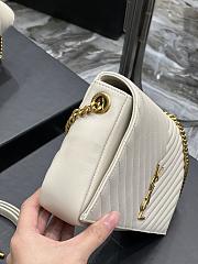 YSL Kate Chain Bag White Size 26 x 13.5 x 4.5 cm - 4